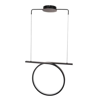 Lustre LED suspenso por cabo ODETTA LED/30W/230V 4000K preto