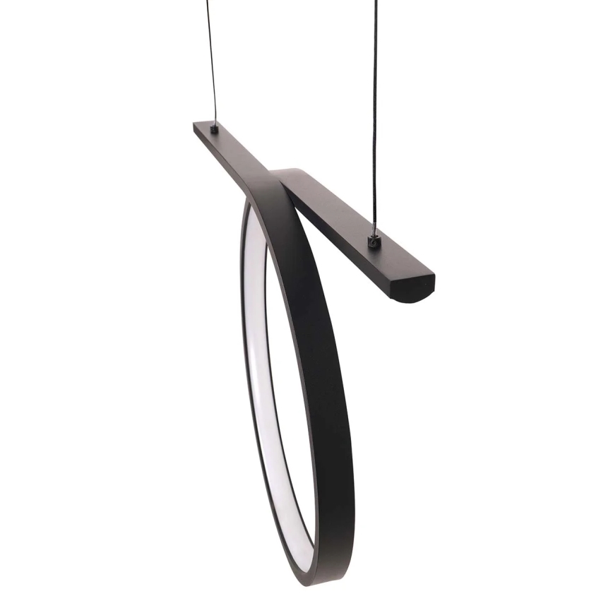 Lustre LED suspenso por cabo ODETTA LED/30W/230V 4000K preto