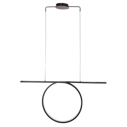 Lustre LED suspenso por cabo ODETTA LED/42W/230V 4000K preto