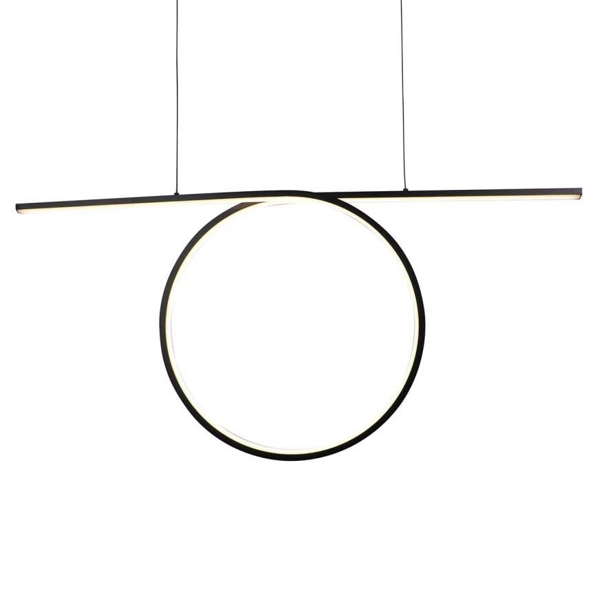 Lustre LED suspenso por cabo ODETTA LED/42W/230V 4000K preto