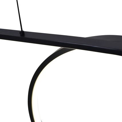 Lustre LED suspenso por cabo ODETTA LED/42W/230V 4000K preto