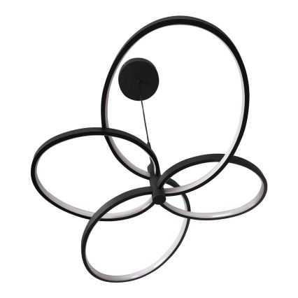 Lustre LED suspenso por cabo RIBBON LED/37W/230V 4000K preto