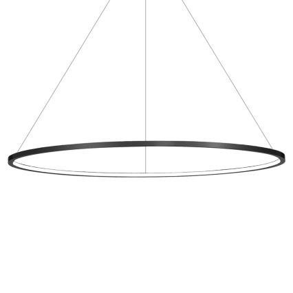 Lustre LED suspenso por cabo SATURNO LED/65W/230V Ø 120 cm IP44 preto