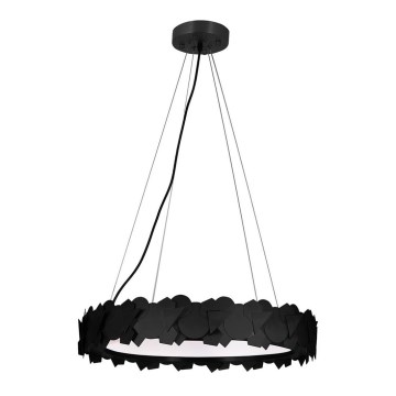 Lustre LED suspenso por cabo SOHO LED/24W/230V preto