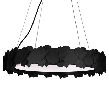 Lustre LED suspenso por cabo SOHO LED/24W/230V preto