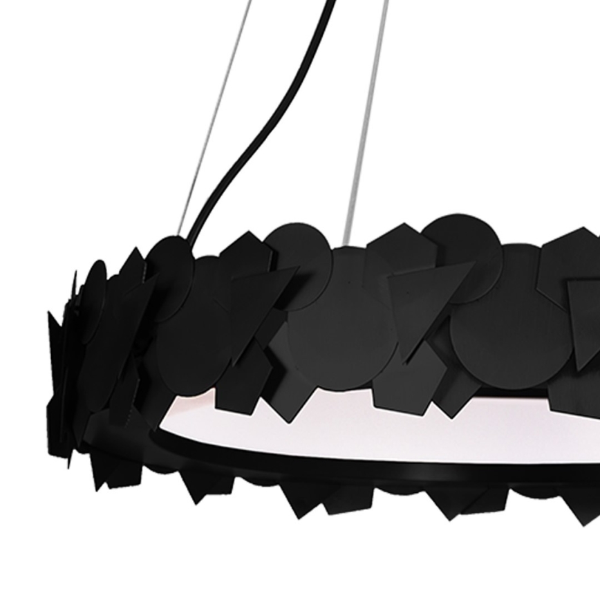 Lustre LED suspenso por cabo SOHO LED/24W/230V preto