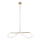 Lustre LED suspenso por cabo SUPREME LED/18W/230V 80 cm dourado