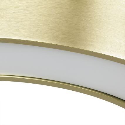 Lustre LED suspenso por cabo UNION LED/40W/230V 3000/4000/6500K, Ø 40 cm, dourado