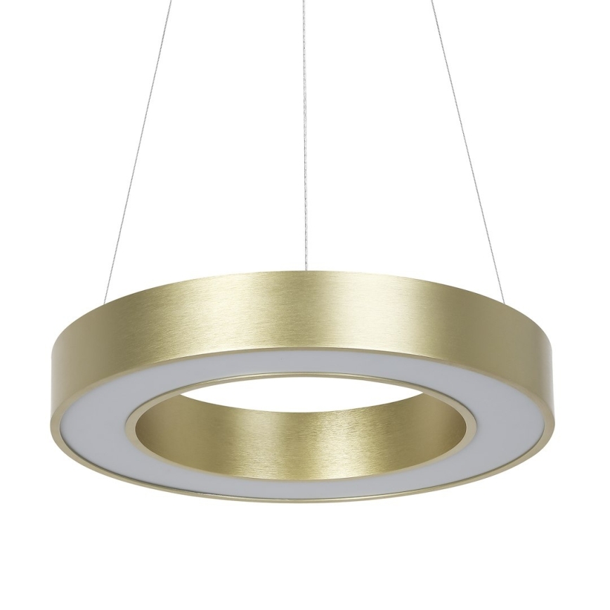 Lustre LED suspenso por cabo UNION LED/40W/230V 3000/4000/6500K, Ø 40 cm, dourado