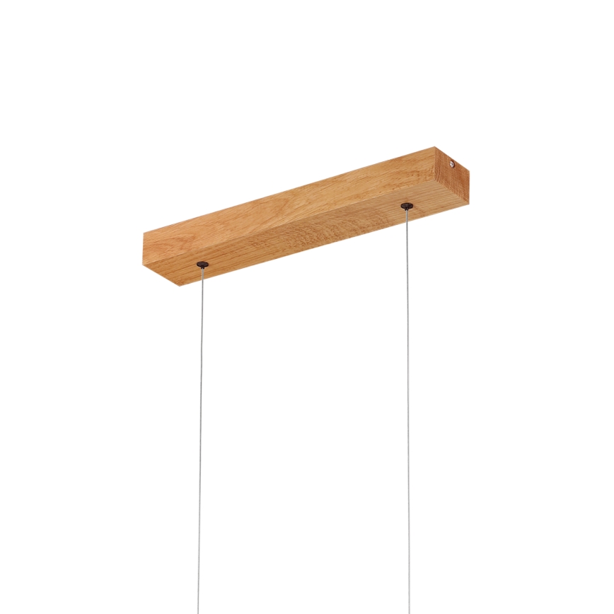 Lustre LED suspenso por cabo VERDE LED/18W/230V 3000K 106 cm carvalho