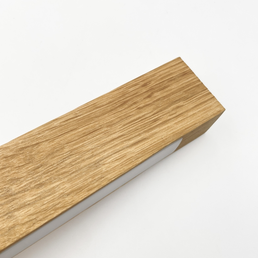 Lustre LED suspenso por cabo VERDE LED/18W/230V 3000K 76 cm carvalho