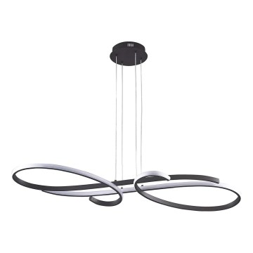 Lustre LED suspenso por cabo VIOLIN LED/40W/230V preto