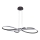 Lustre LED suspenso por cabo VIOLIN LED/40W/230V preto