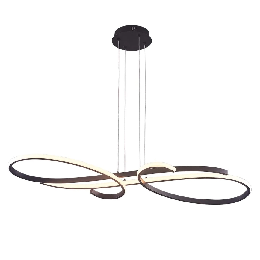 Lustre LED suspenso por cabo VIOLIN LED/40W/230V preto