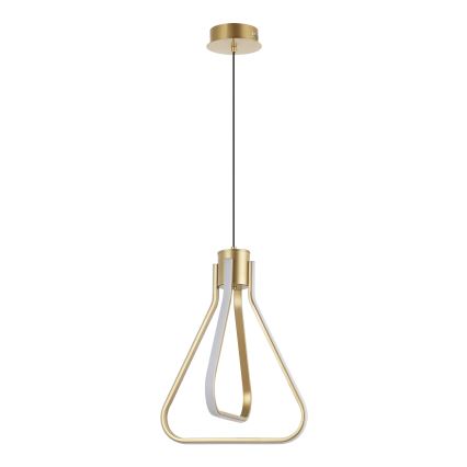 Lustre LED suspenso por cabo ZING LED/19W/230V dourado