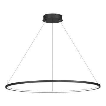 Lustre LED suspenso SATURNO LED/57W/230V diâmetro 100 cm IP44 antracite