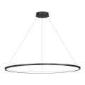 Lustre LED suspenso SATURNO LED/65W/230V diâmetro 120 cm IP44 antracite