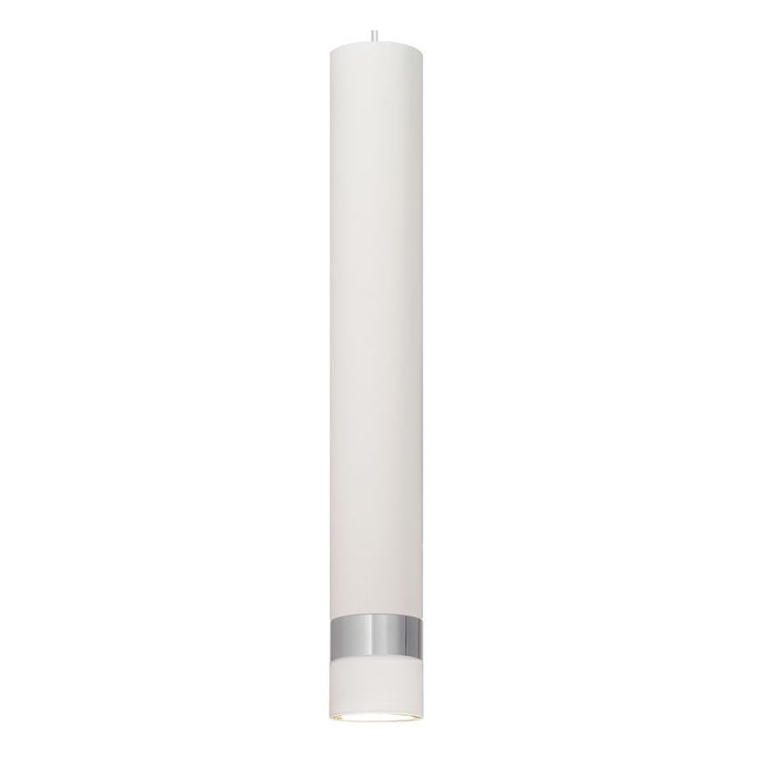 Lustre LED suspenso em cabo TUBA 3xGU10/4,8W/230V branco/cromado brilhante