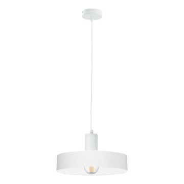 Lustre pendente ARCANE 1xE27/60W/230V branco