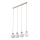 Lustre pendente BALLO com cabo 4xE14/10W/230V bege