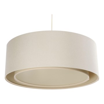 Lustre pendente BOHO TRINITI com cabo, 1xE27/60W/230V, Ø 50 cm, creme
