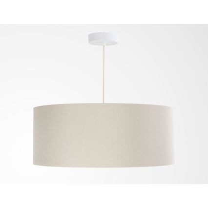 Lustre pendente BOHO TRINITI com cabo, 1xE27/60W/230V, Ø 50 cm, creme