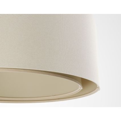 Lustre pendente BOHO TRINITI com cabo, 1xE27/60W/230V, Ø 50 cm, creme