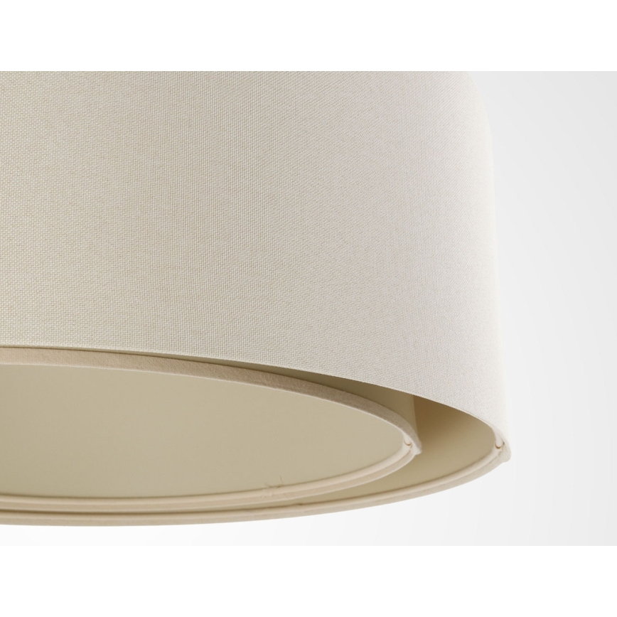 Lustre pendente BOHO TRINITI com cabo, 1xE27/60W/230V, Ø 50 cm, creme