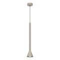 Lustre pendente com cabo MAZZO 1xGU10/8W/230V bege
