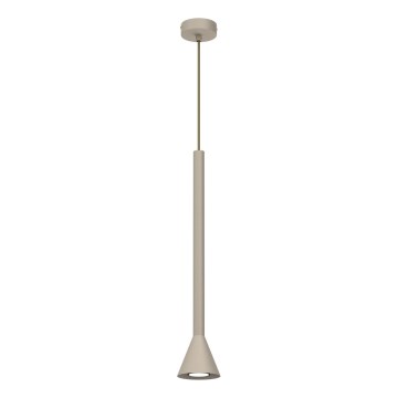 Lustre pendente com cabo MAZZO 1xGU10/8W/230V bege