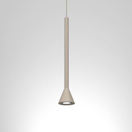 Lustre pendente com cabo MAZZO 1xGU10/8W/230V bege