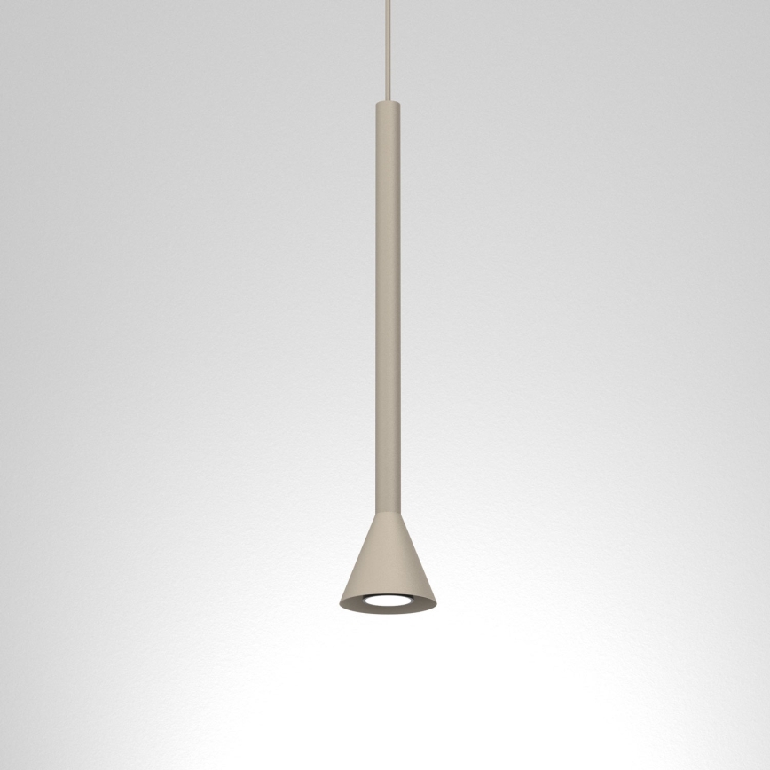 Lustre pendente com cabo MAZZO 1xGU10/8W/230V bege