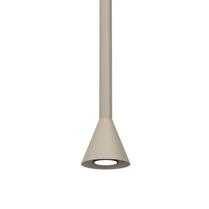 Lustre pendente com cabo MAZZO 1xGU10/8W/230V bege