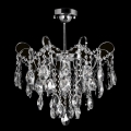 Lustre pendente de cristal 4xE27/60W/230V