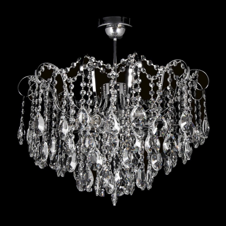 Lustre pendente de cristal 6xE27/60W/230V