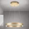 Lustre pendente dimerizável em cabo KOLK LED/40W/230V 2700/3000/4000K Ø 40 cm dourado