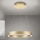 Lustre pendente dimerizável em cabo KOLK LED/40W/230V 2700/3000/4000K Ø 40 cm dourado