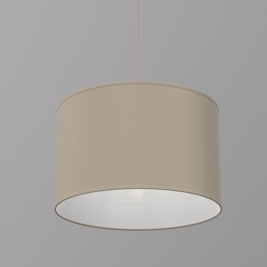 Lustre pendente em cabo ARDEN 1xE27/15W/230V Ø 40 cm bege