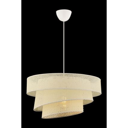 Lustre pendente em cabo COUPER 1xE27/60W/230V branco