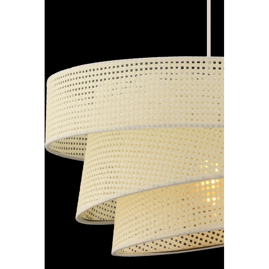 Lustre pendente em cabo COUPER 1xE27/60W/230V branco