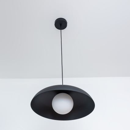 Lustre pendente em cabo ECLIPSE 1xE27/15W/230V preto