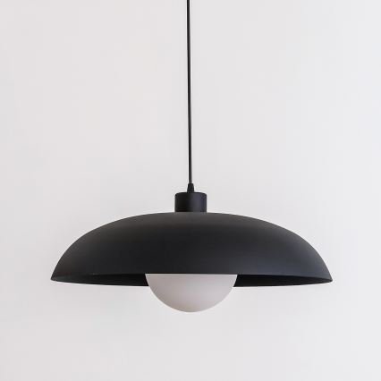 Lustre pendente em cabo ECLIPSE 1xE27/15W/230V preto