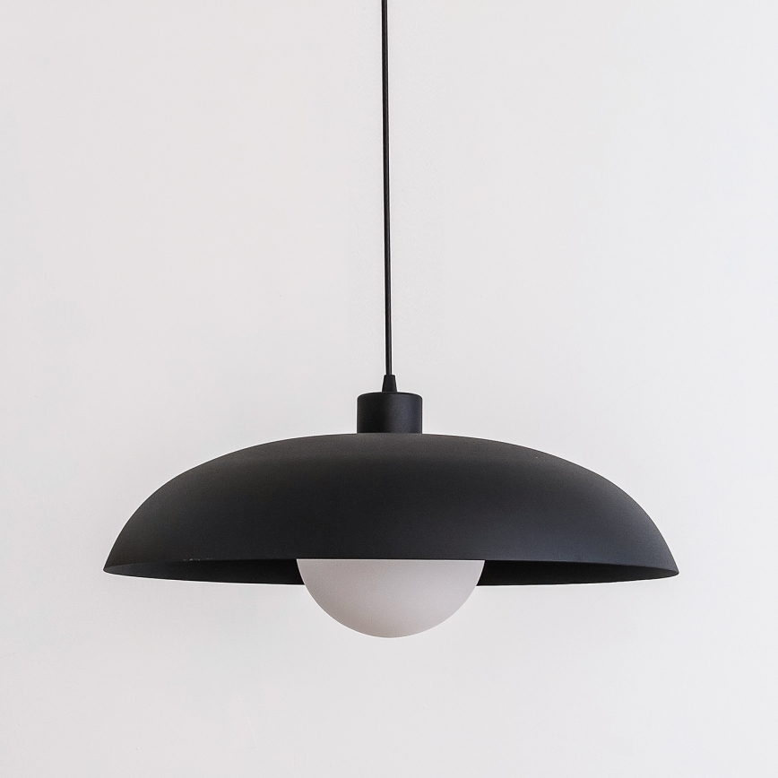 Lustre pendente em cabo ECLIPSE 1xE27/15W/230V preto