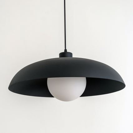 Lustre pendente em cabo ECLIPSE 1xE27/15W/230V preto