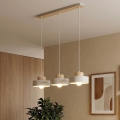 Lustre pendente em cabo KIVI 3xE27/15W/230V branco