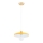 Lustre pendente em cabo LITO 1xE27/15W/230V amarelo