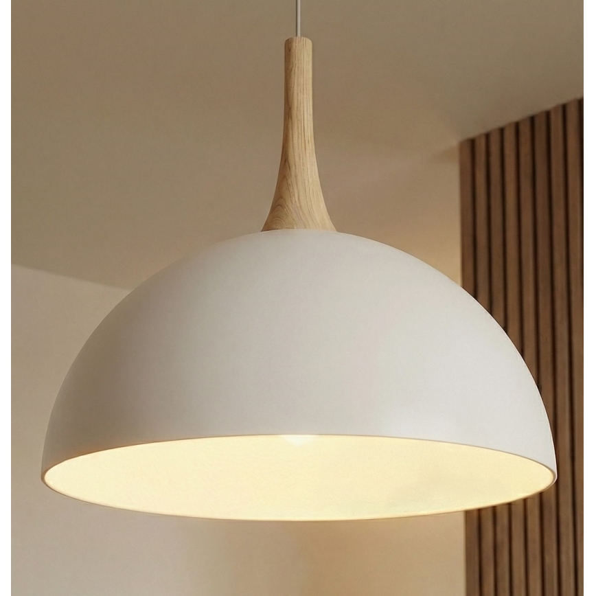 Lustre pendente em cabo NAUTICA 1xGX53/12W/230V branco
