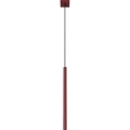 Lustre pendente em cabo PASTELO 1xG9/8W/230V vermelho