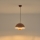 Lustre pendente JARDEN 1xE27/15W/230V castanho