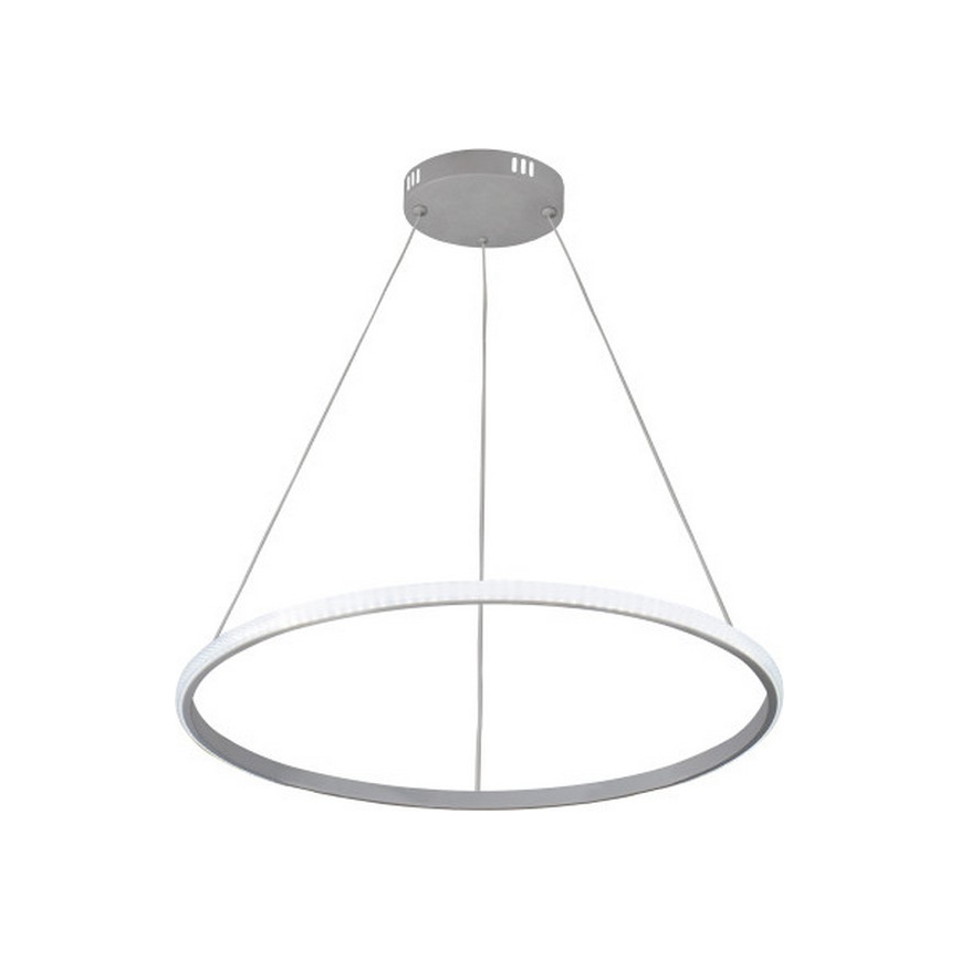 Lustre LED dimerizável suspenso por cabo, 32W/230V, 3000-6500K, diâmetro 60 cm + controlo remoto